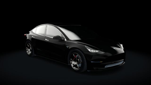 2019 Tesla Model 3 Car Pack for Assetto Corsa