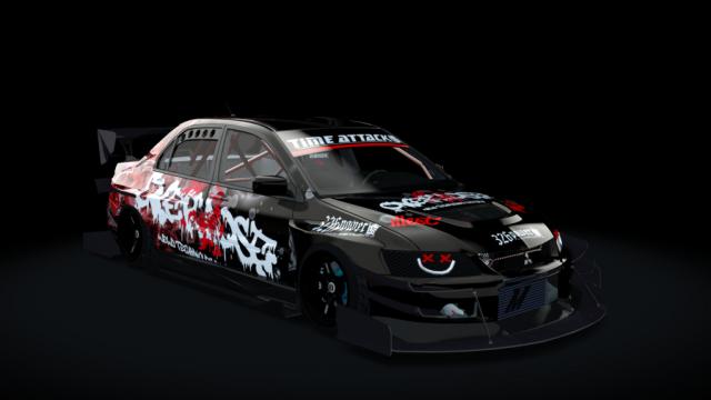 NSG Mitsubishi Evo IX WTAC ProAM for Assetto Corsa