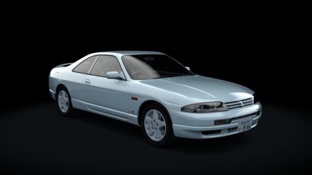 Nissan Skyline R33: 1995 GT-R and 1993 GTS25t for Assetto Corsa