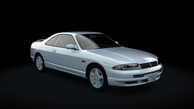 Nissan Skyline R33: 1995 GT-R and 1993 GTS25t for Assetto Corsa