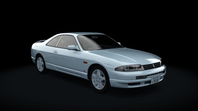 Nissan Skyline R33: 1995 GT-R and 1993 GTS25t for Assetto Corsa