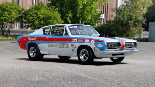 Plymouth Barracuda 1968 SuperStock for Assetto Corsa