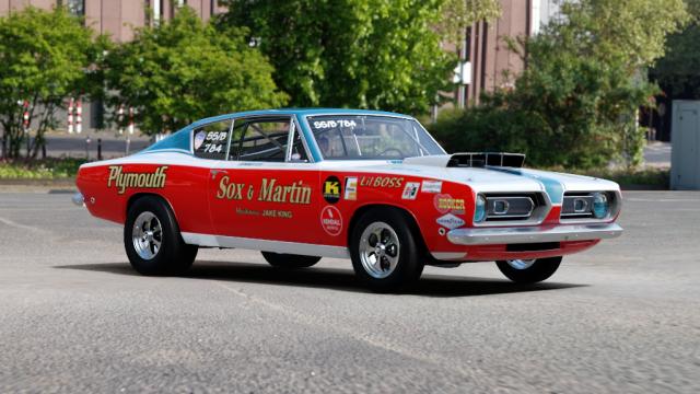 Plymouth Barracuda 1968 SuperStock for Assetto Corsa