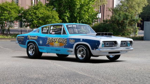 Plymouth Barracuda 1968 SuperStock for Assetto Corsa