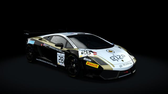 Lamborghini Gallardo GT3 for Assetto Corsa