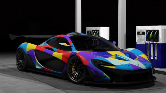 McLaren P1™ GTR Street Spec B для Assetto Corsa