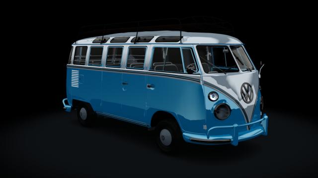 Volkswagen Splitty Type 2 (T1) для Assetto Corsa