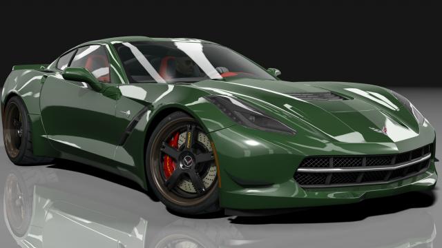 Corvette C7 TR для Assetto Corsa