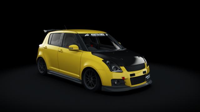 Suzuki Swift Sport 2007 TRACK for Assetto Corsa