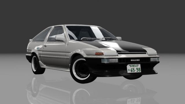 Touge Workshhop Toyota Sprinter Trueno GT-Apex Kouki Hatchback Nigh for Assetto Corsa