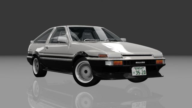 Touge Workshhop Toyota Sprinter Trueno GT-Apex Kouki Hatchback Nigh for Assetto Corsa