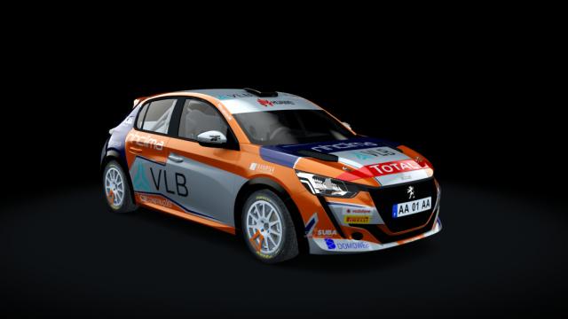 Peugeot 208 Rally 4 for Assetto Corsa