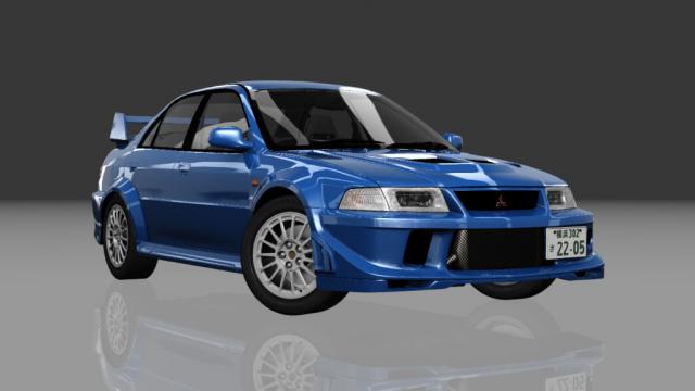 Touge Workshhop Mitsubishi Lancer Evolution VI Night-ver.