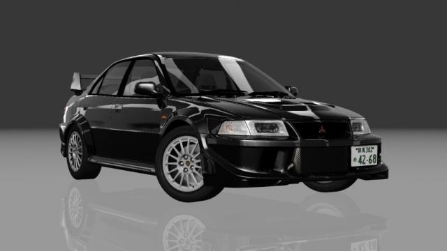 Touge Workshhop Mitsubishi Lancer Evolution VI Night-ver. for Assetto Corsa