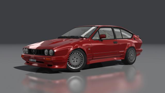 Alfa Romeo GTV6 3.8 24V Zender for Assetto Corsa