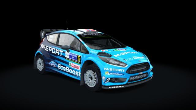 Ford Fiesta WRC 2015 Gravel for Assetto Corsa