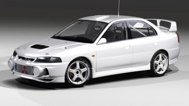 Mitsubishi Lancer EVO IV Gr.A for Assetto Corsa