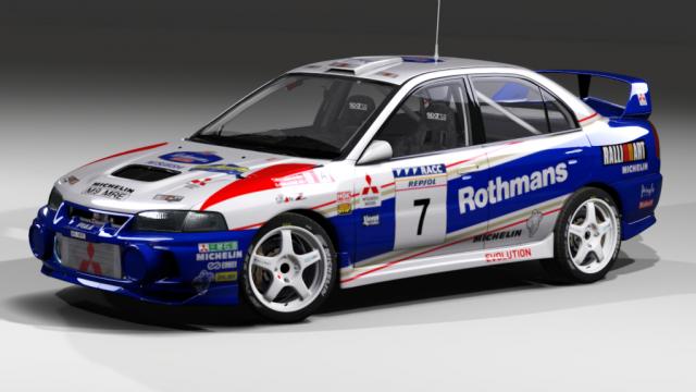 Mitsubishi Lancer EVO IV Gr.A for Assetto Corsa