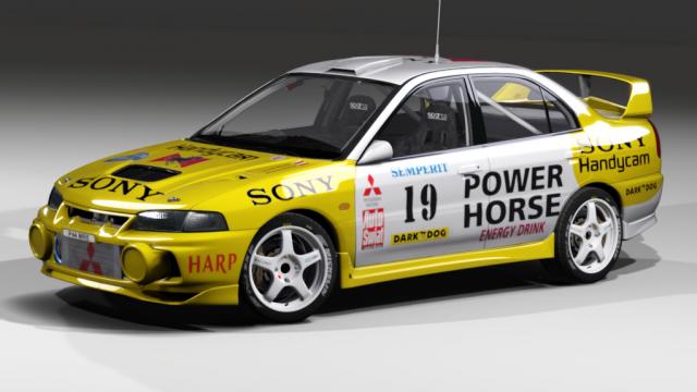 Mitsubishi Lancer EVO IV Gr.A for Assetto Corsa