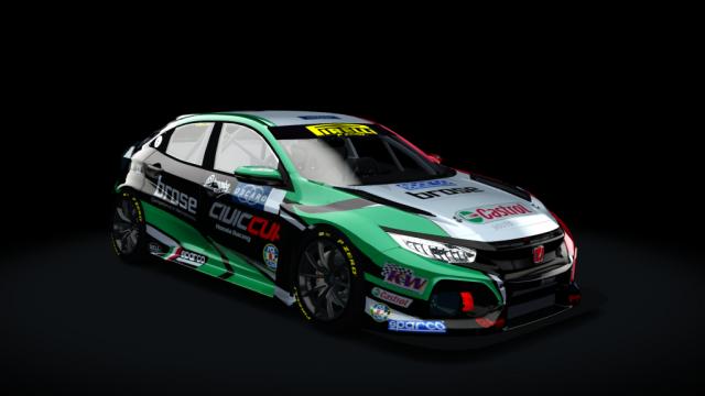 CUP Honda Civic Type R FK7 for Assetto Corsa