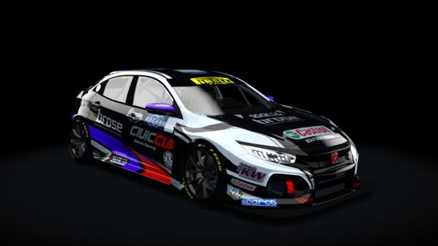 CUP Honda Civic Type R FK7 for Assetto Corsa