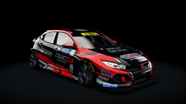 CUP Honda Civic Type R FK7 for Assetto Corsa