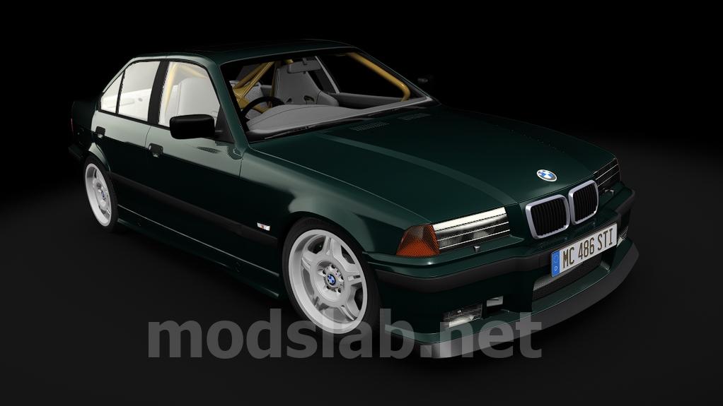 Download LM - BMW E36 Sedan V1 for Assetto Corsa