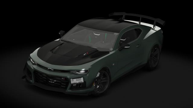 Chevrolet Camaro ZL1 1LE 2019 Manual для Assetto Corsa