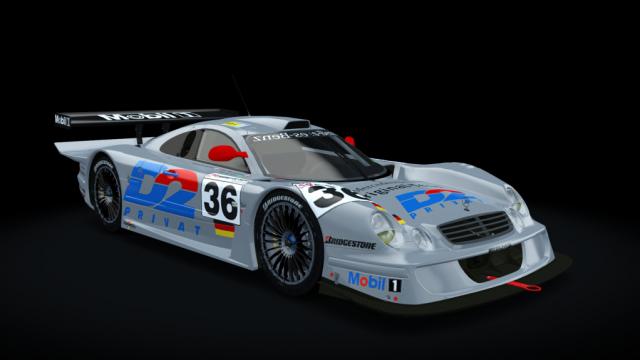 Mercedes-Benz CLK LM 1998 для Assetto Corsa