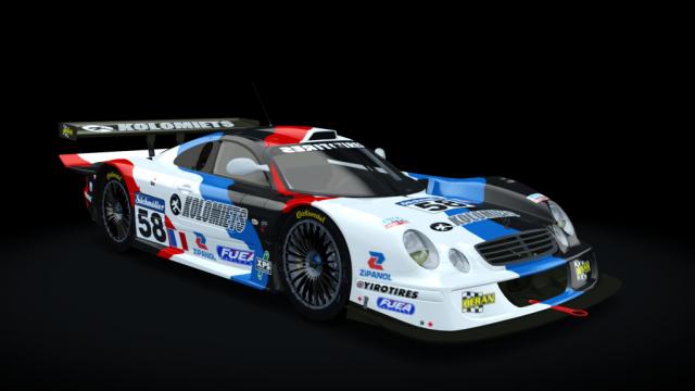 Mercedes-Benz CLK LM 1998 для Assetto Corsa