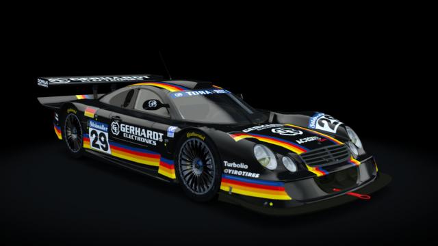 Mercedes-Benz CLK LM 1998 для Assetto Corsa