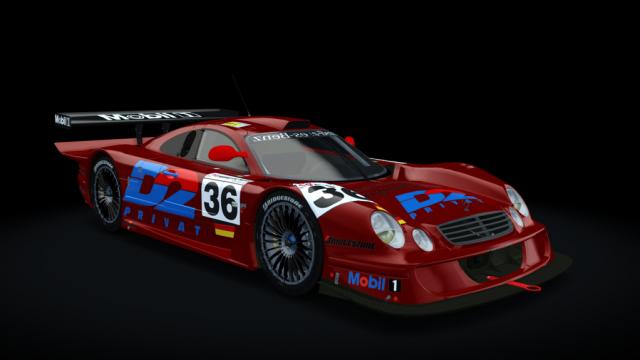 Mercedes-Benz CLK LM 1998 для Assetto Corsa