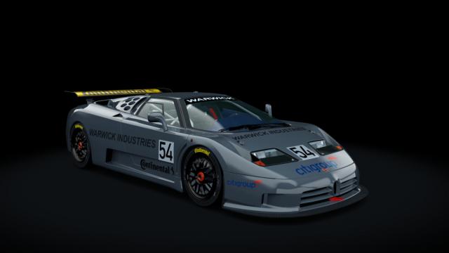 Bugatti EB110 Supersport для Assetto Corsa