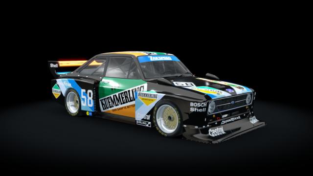 Ford Escort MKII RS Turbo Zakspeed DRM Div II for Assetto Corsa