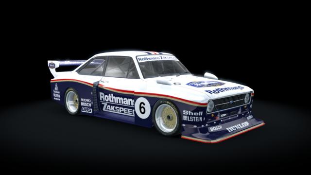 Ford Escort MKII RS Turbo Zakspeed DRM Div II for Assetto Corsa