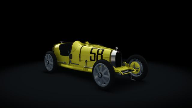 Bugatti T35 for Assetto Corsa