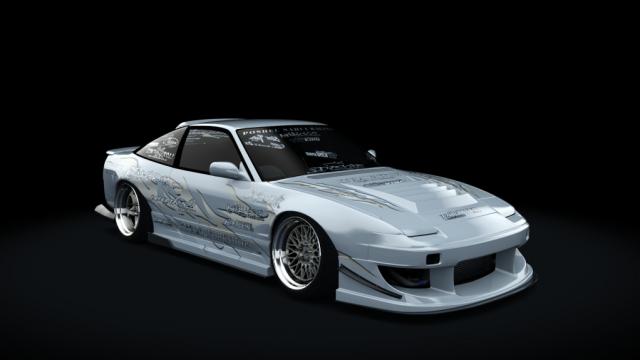 Nissan 180SX RPS13 WORKS9 Custom for Assetto Corsa