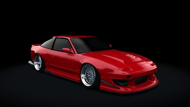 Nissan 180SX RPS13 WORKS9 Custom for Assetto Corsa