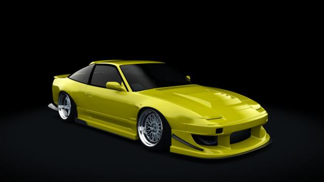 Nissan 180SX RPS13 WORKS9 Custom for Assetto Corsa