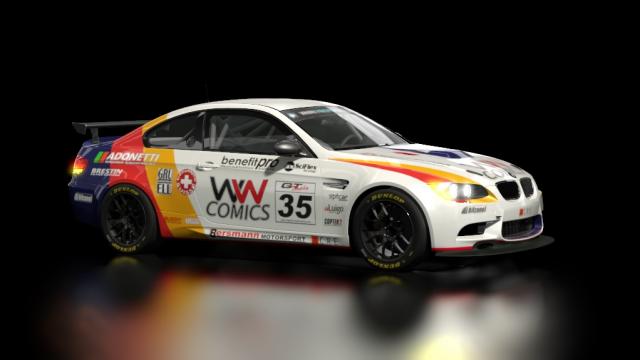 BMW M3 E92 GT4 for Assetto Corsa