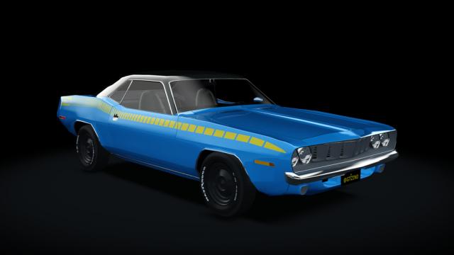 Plymouth Barracuda 1971 для Assetto Corsa