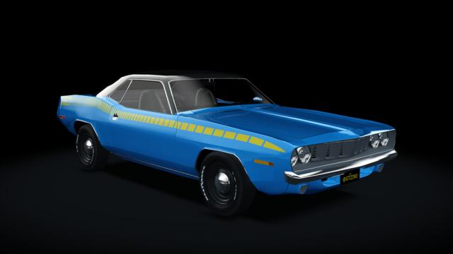 Plymouth Barracuda 1971 для Assetto Corsa