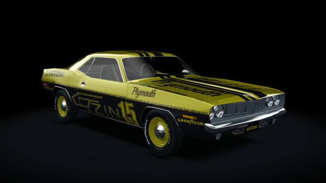 Plymouth Barracuda 1971 для Assetto Corsa