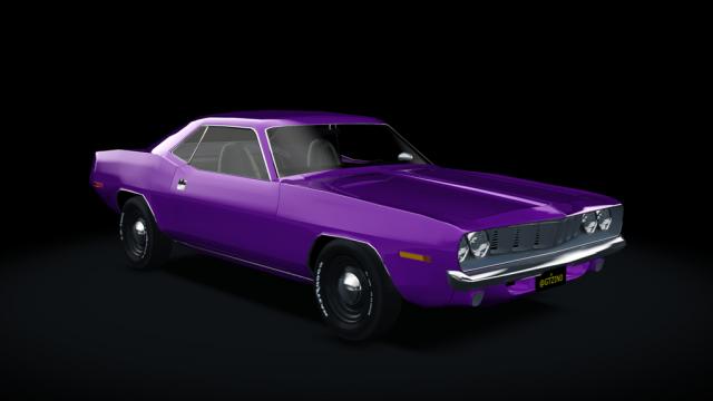 Plymouth Barracuda 1971 для Assetto Corsa