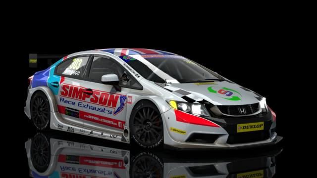 Honda Civic Copa Marcas for Assetto Corsa