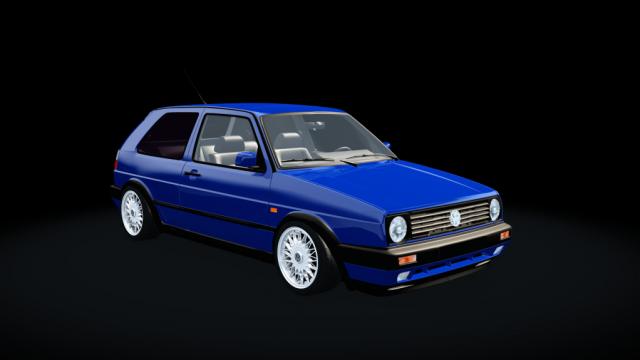 VW Golf II GTD Ruca for Assetto Corsa