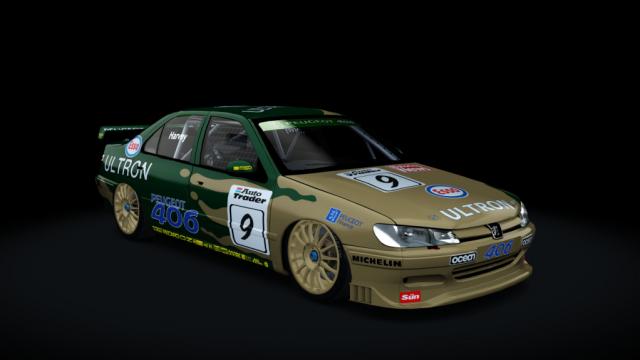 Peugeot 406: STW GEN 1 (1998 Peugeot 406 BTCC) for Assetto Corsa