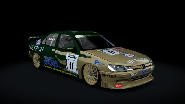 Peugeot 406: STW GEN 1 (1998 Peugeot 406 BTCC) for Assetto Corsa