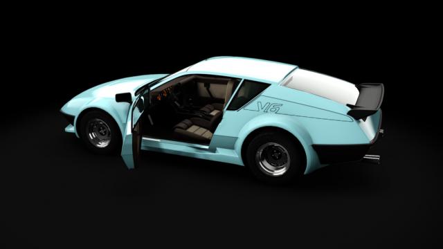 Original Alpine A310 V6 GT Version Pack для Assetto Corsa