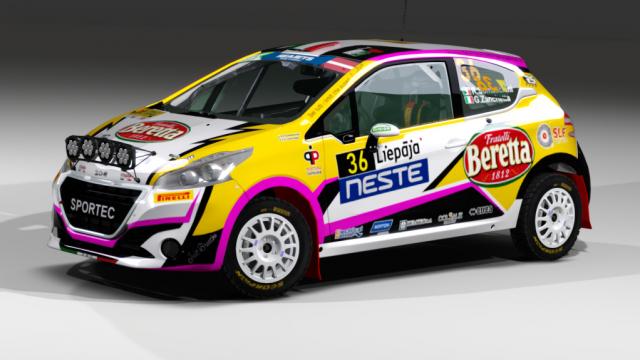 Peugeot 208 R2 Gravel for Assetto Corsa